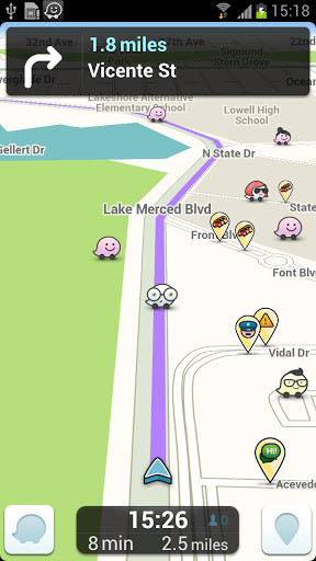 waze地图