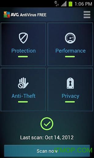 avg手机杀毒软件免费版(Anti-VirusPro)v4.3 安卓版
