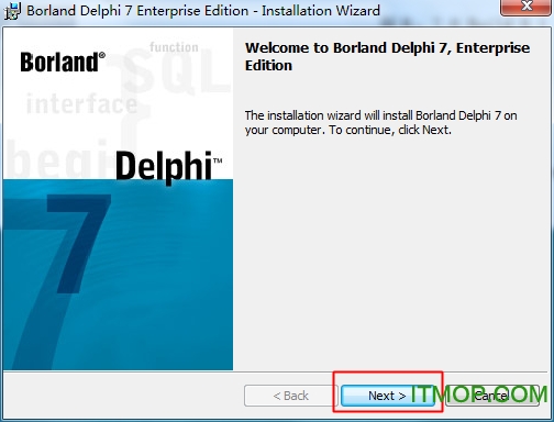 Borland Delphi 7.0完整简体中文注册版