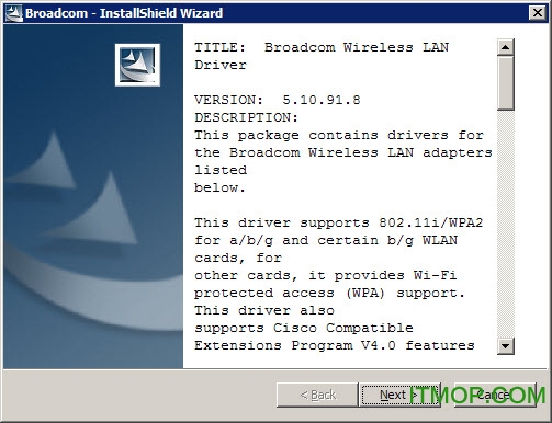broadcom 802.11g 网络适配器驱动程序