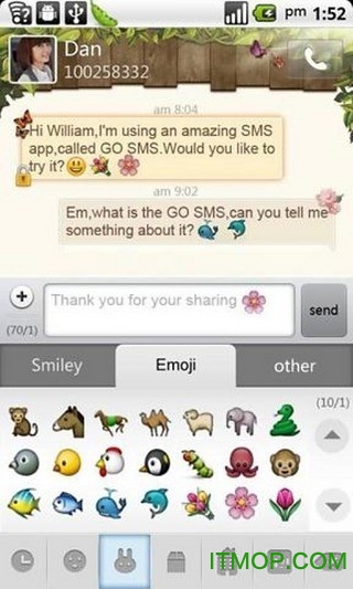 GO短信Emoji表情插件(go sms emoji plugin)v2.0 安卓版