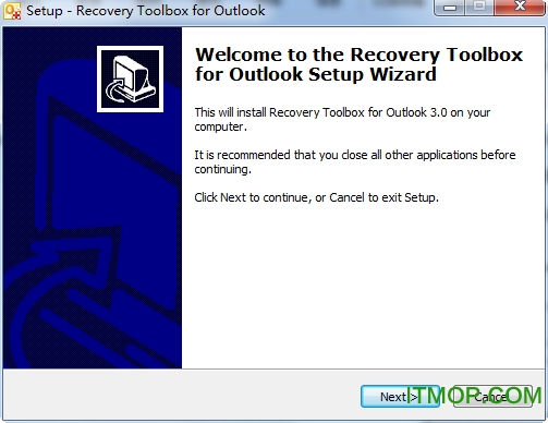 Outlook邮箱恢复工具(Recovery ToolBox for Outlook)v3.0.5.0 特别版