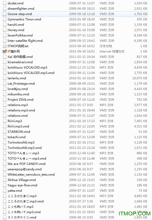 mmd动作数据.itmop.com