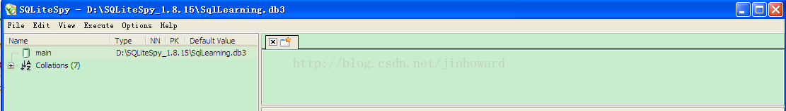 sqlite3数据库可视化管理工具(SQLiteSpy)v1.9.8 官方最新版