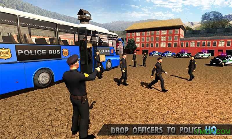 越野警察美国卡车模拟器