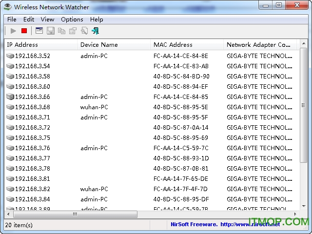 Wireless Network Watcher无线网络观察器v2.25 官方原版