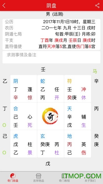 奇门遁甲排盘免费版