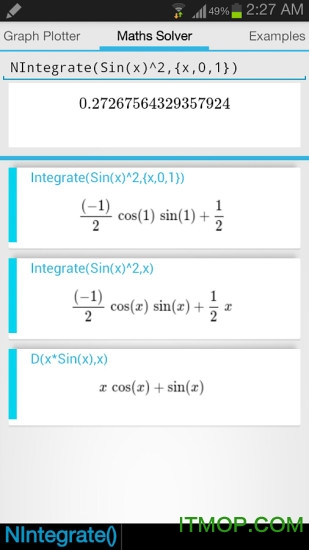 Maths Solver函数计算器v4.1 安卓版