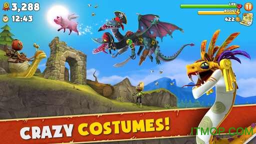 饥饿龙国际服万圣节霸王龙(Hungry Dragon)v4.4 安卓版