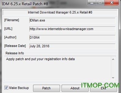 internet download manager 注册机v6.25.x 汉化版