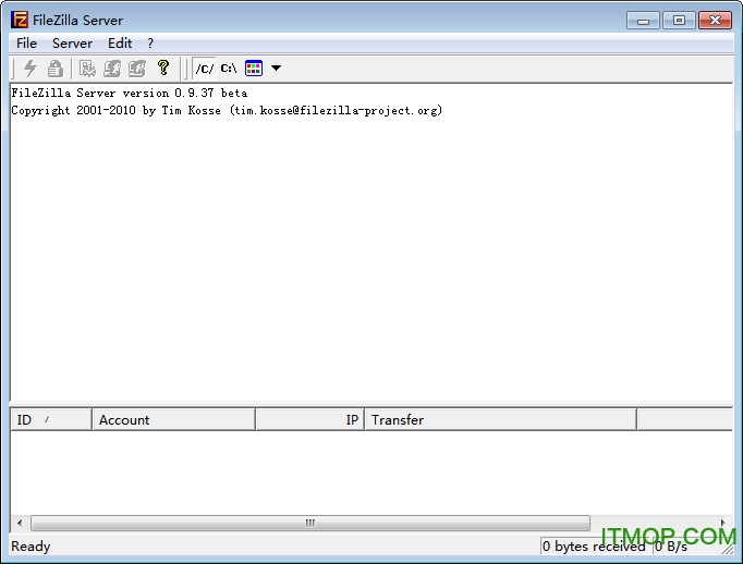 FileZilla Server 32位中文版v0.9.37 官方版
