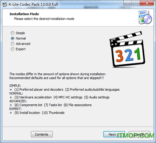 全能解码器(K-Lite Codec Pack Full)v17.4.1 官方版