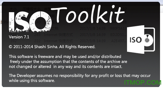 映像格式处理工具(ISO Toolkit)v7.1 绿色免费版