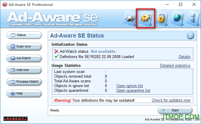 Ad-Aware SE(广告软体清除)v1.06r1 汉化绿色特别版