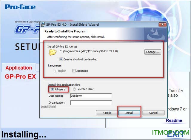 GP Pro EX v4.0软件安装汉化详细图文教程