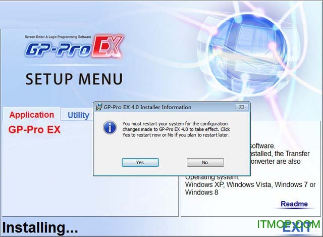 GP Pro EX v4.0软件安装汉化详细图文教程