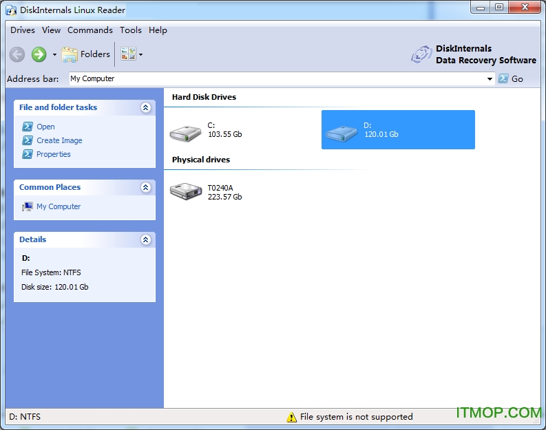 diskinternals linux reader 下载