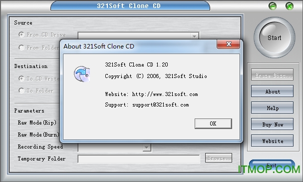 321Soft Clone CD(光盘复制)v1.2 中文汉化版