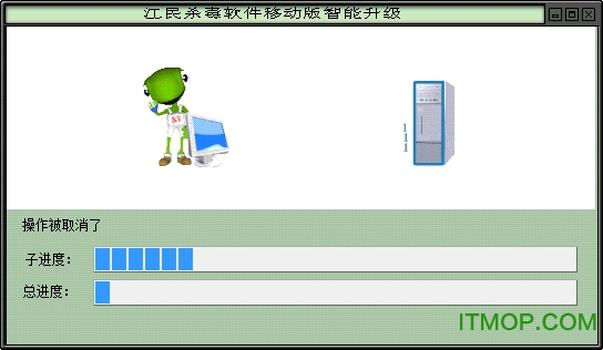 江民杀毒软件移动版KV2008绿色版_病毒库04.11/附带升级程序