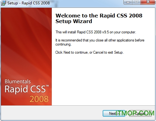 Rapid CSS 2008(HTML编辑器)v9.5.0.104 特别版