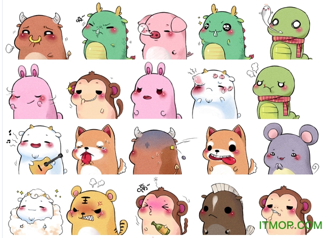 肉团十二生肖表情包v3.0.3安卓版