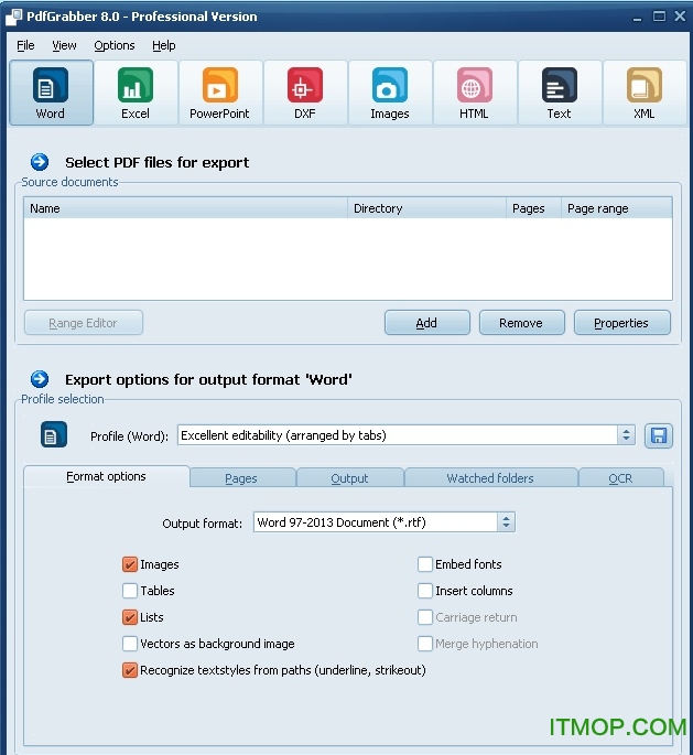 PdfGrabber中文版v8.0.0.40 免费汉化版