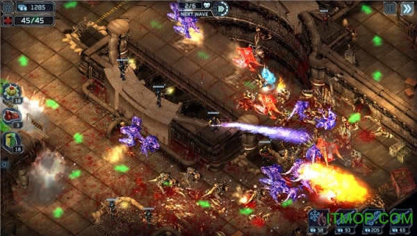 孤胆枪手塔防无限钻石中文破解版(Alien Shooter TD)v1.6.4 安卓汉化版