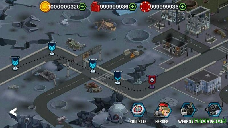 全面战争塔防中文内购破解版(AI Wars)v1.0.0 安卓无限金币修改版汉化