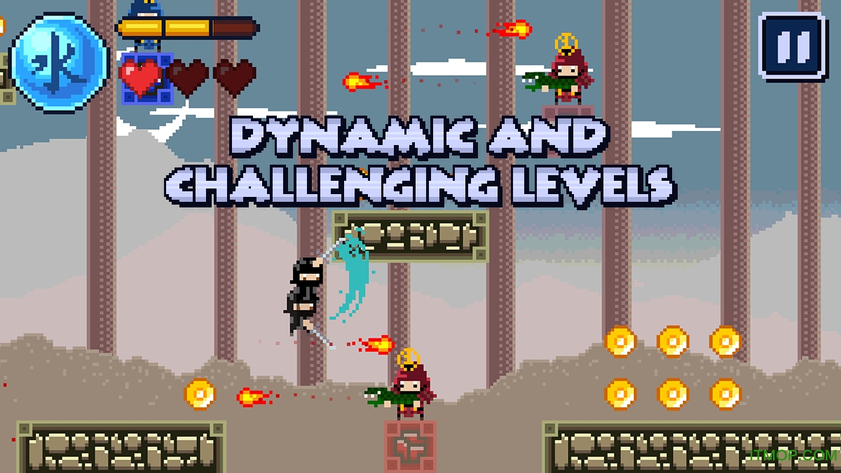 像素忍者冒险关卡解锁版(Shake Ninja)v1.0.9 安卓内购破解版