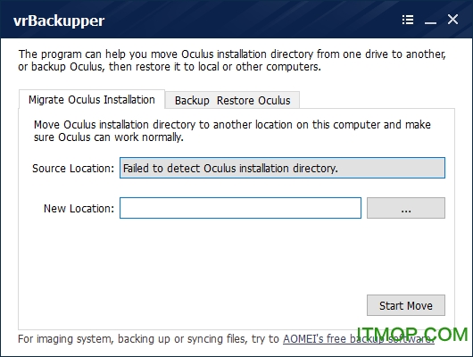 VrBackupper(Oculus Rift备份)