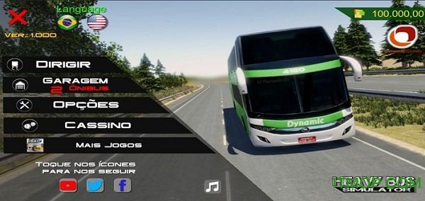 模拟大巴无限金币版(Heavy Bus Simulator)v1.084 安卓最新版