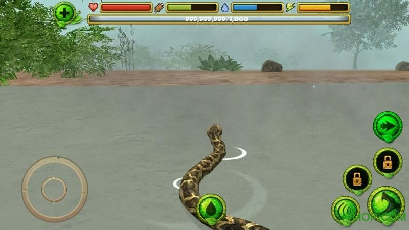 究极眼镜蛇模拟器中文破解版(Snake Simulator)v1.1 安卓无限经验修改版