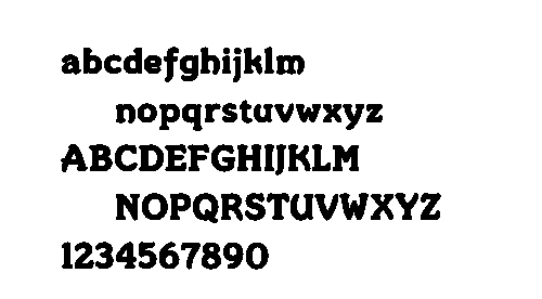 Merkin字体ttf免费版