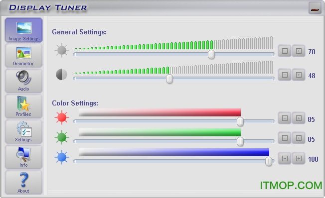 Display Tuner(显示器设置工具)v1.7 免费版