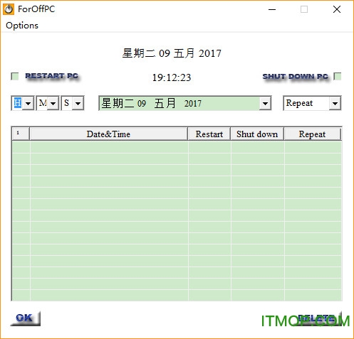 ForOffPC(定时关机软件)v1.0 免费版