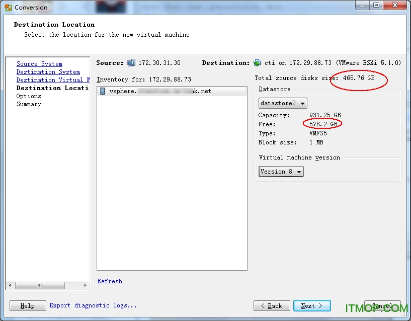 vmware converter 5.5