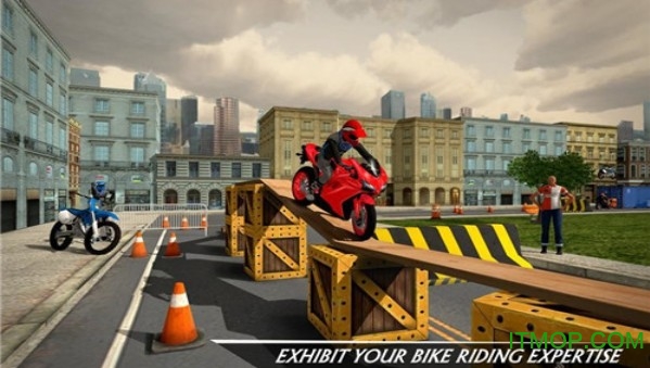 屋顶自行车中文破解版无限金币(Rooftop Bike Stunts)v2.0 安卓内购破解版