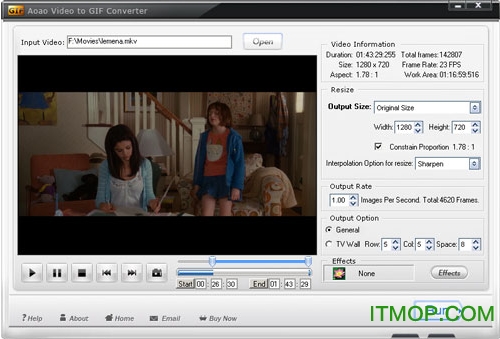 Aoao Video to GIF Converter视频转gif工具v5.2 绿色版