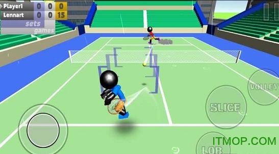 火柴人3D网球内购破解版(Stickman 3D Tennis)v1.04 安卓无限金币修改版