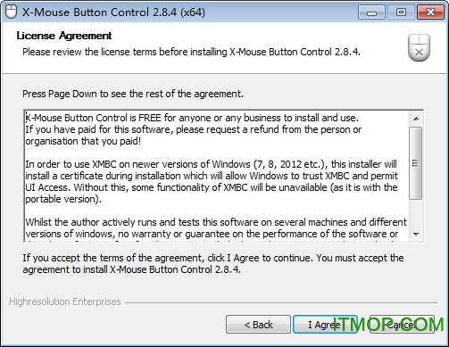 x-mouse button control(鼠标按键自定义软件)v2.8.4 官方汉化版