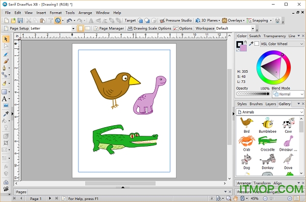 Serif DrawPlus X8(矢量绘图软件)v14.0.1.21 完整免费版