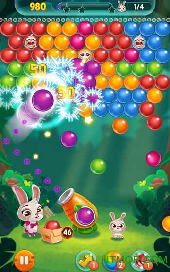 兔子泡泡龙内购破解版(Bunny Pop)v1.2.14 安卓无限货币版