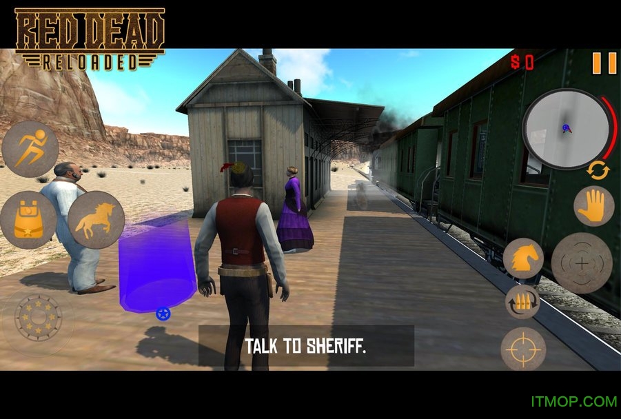 死亡西部红色重装汉化内购破解版(Western Dead Red Reloaded)v1.14 安卓无限金钱修改版