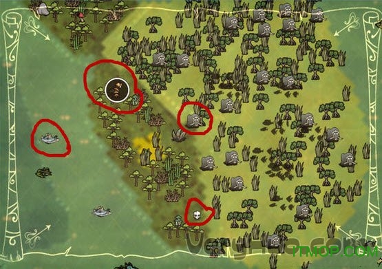 饥荒海难地图显示更多东西mod免费版