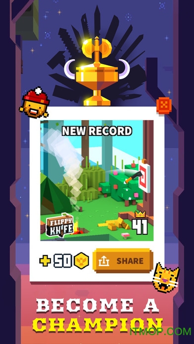 飞刀大挑战游戏(Flippy Knife)v1.9.9 安卓版