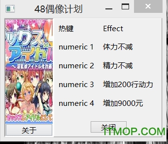 48偶像计划四项ce修改器v3.0 免费版
