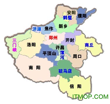 河南省地图免费版