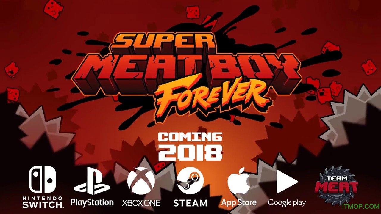 超级食肉男孩永无止境中文版(Super Meat Boy Forever)v1.02 安卓版