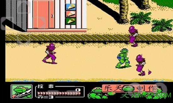 fc忍者神龟3无敌版手机版v3.3.9 安卓无限条命版