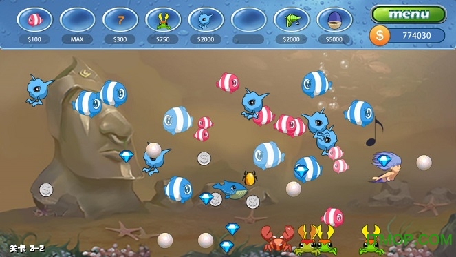 疯狂水族馆手机版破解版(Craziest Aquarium)v3.9 安卓无限贝壳修改版